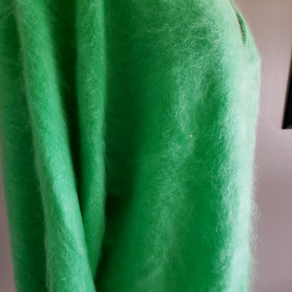 New! J.Crew Brushed Cashmere green sweater BV381 - Picture 5 of 10